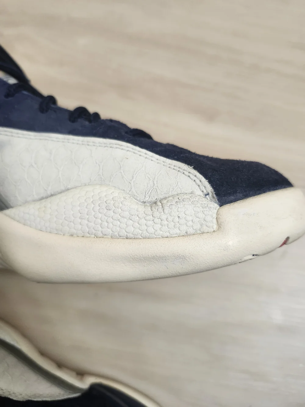 Size 8- Air Jordan International 12 Retro 2018 PRM College Navy/University Red